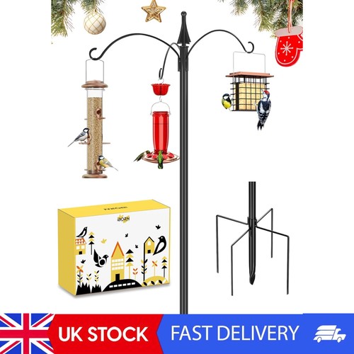 Bird feeder pole double - bird, 3/4"