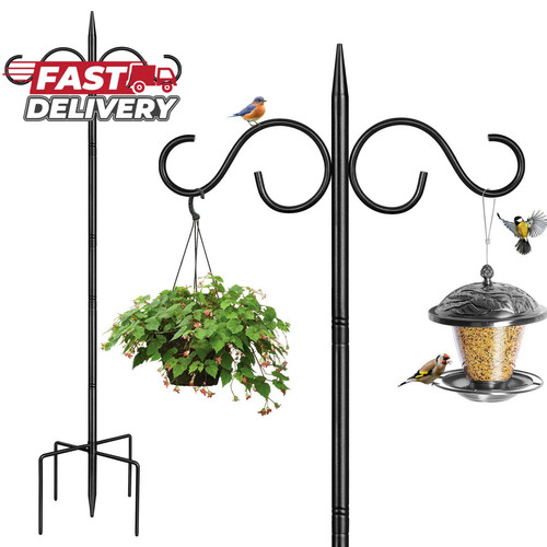Bird feeder poles and hangers - bird,