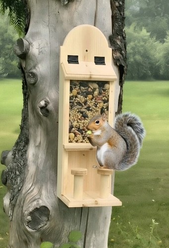 Squirrel bird feeder 24 - bird,