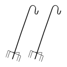 2pcs Shepards Hooks Bird