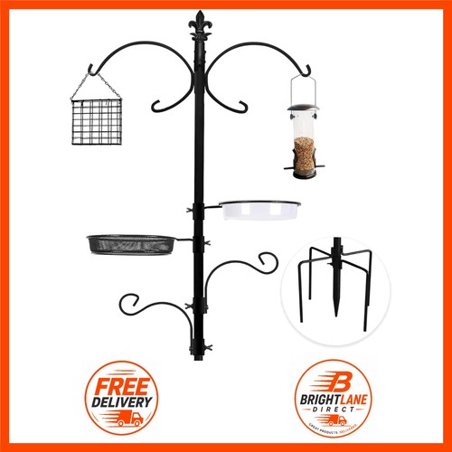 Bird feeding station - station, with