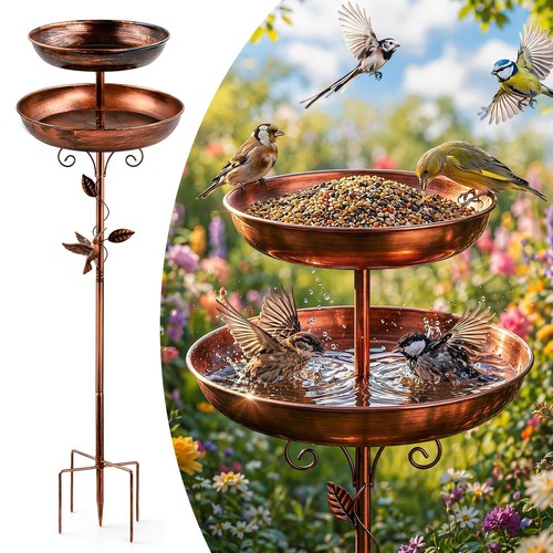 2in1 tall bird bath and - tall,