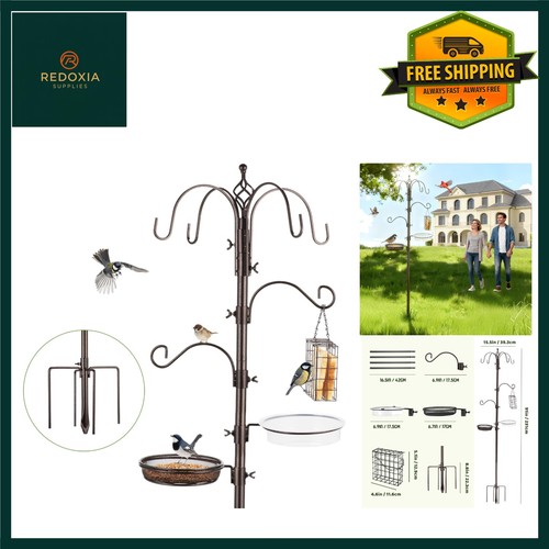 Deluxe bird feeding station - feeding,