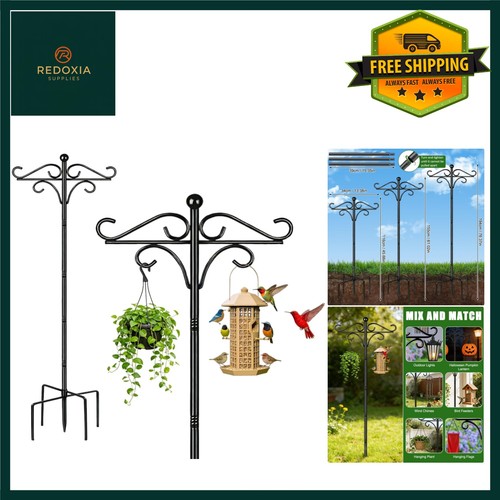 Durable bird feeder pole - feeder,