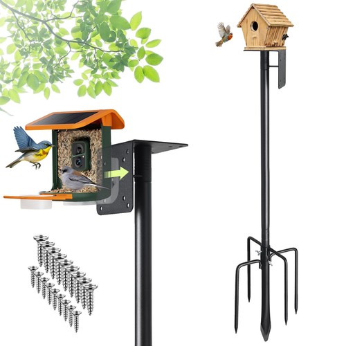 Heavy duty bird feeder - heavy, pole