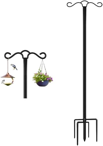 Shepherds crook bird feeder - bird,