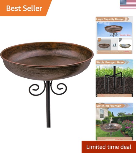 Elegant tall metal - 30", bird