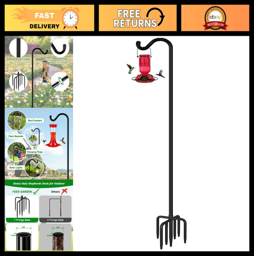Adjustable bird feeder pole - bird,